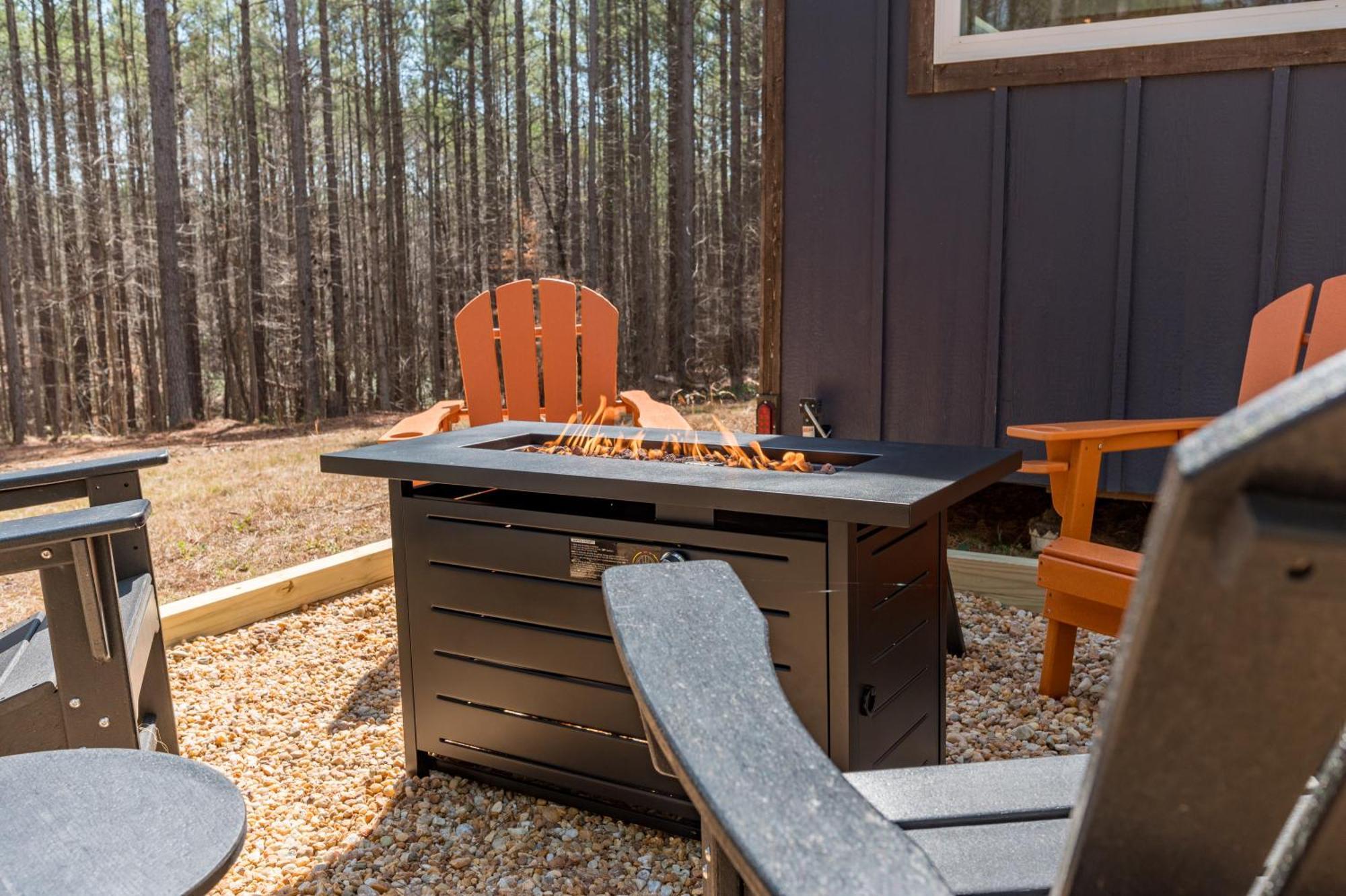 Вилла Pine Creek Tiny House Amherst Экстерьер фото