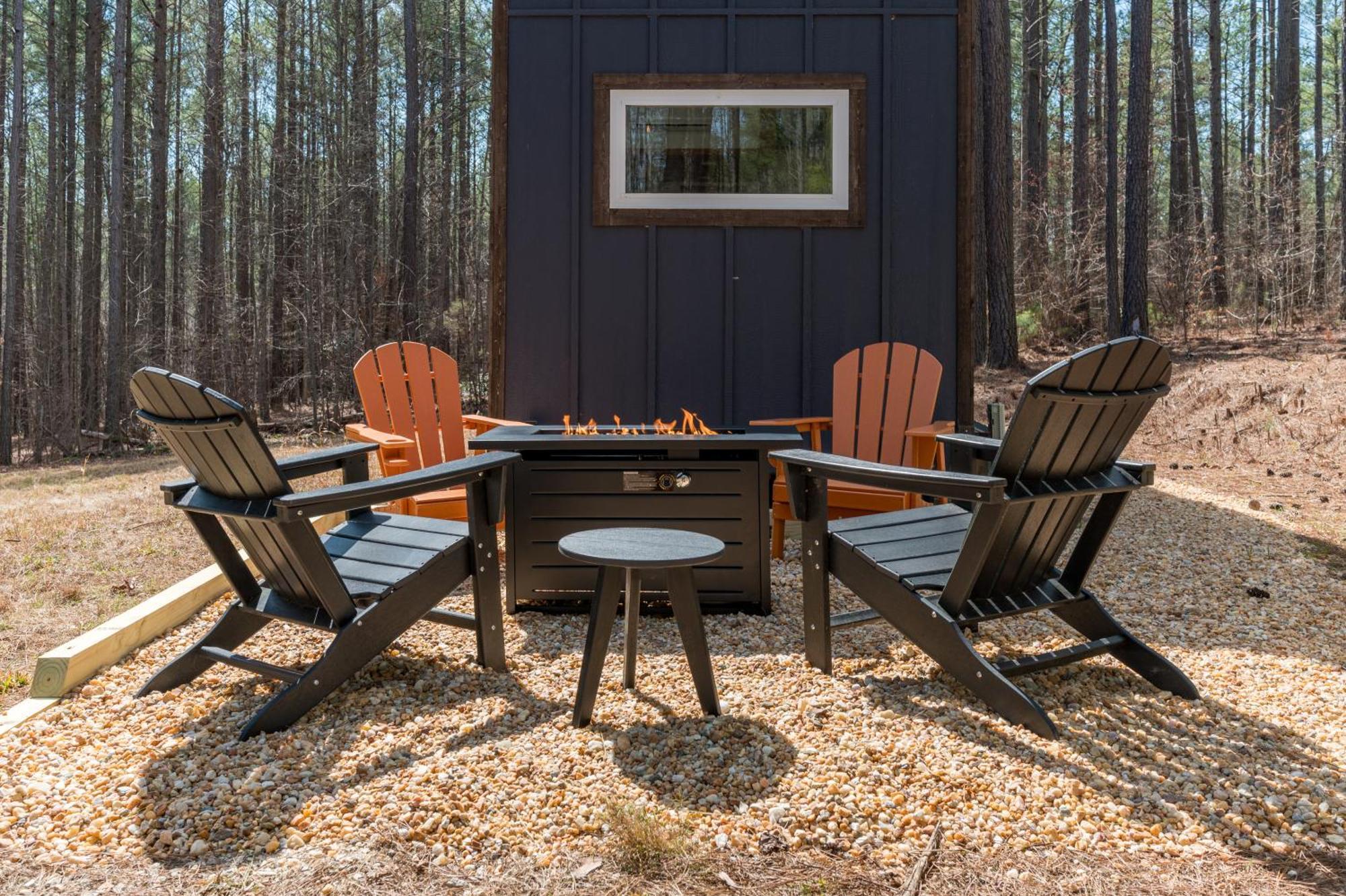 Вилла Pine Creek Tiny House Amherst Экстерьер фото