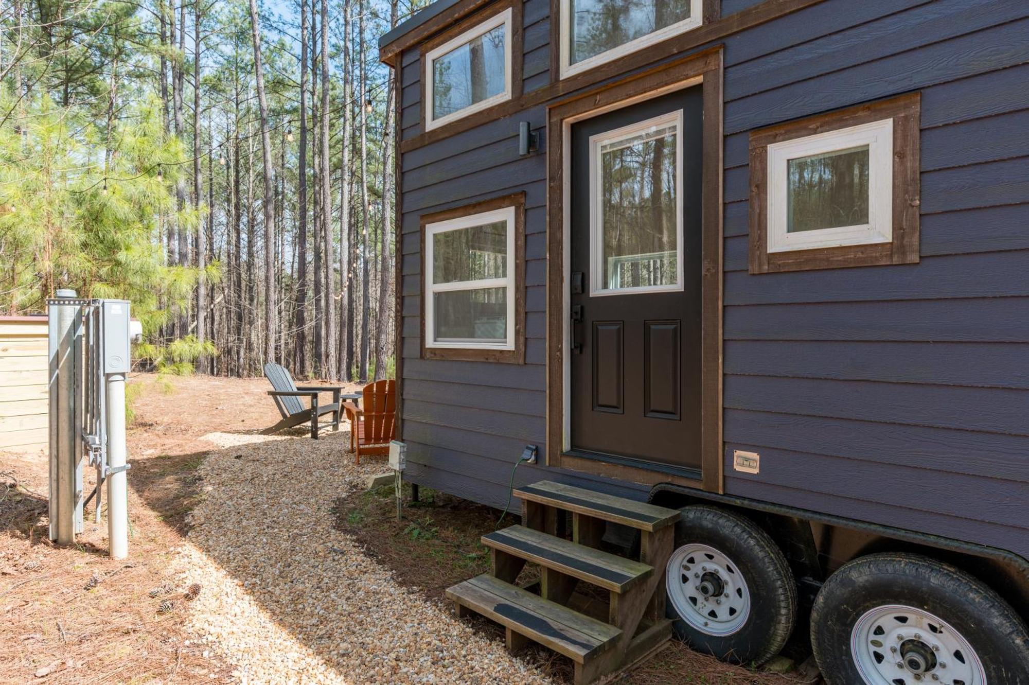 Вилла Pine Creek Tiny House Amherst Экстерьер фото