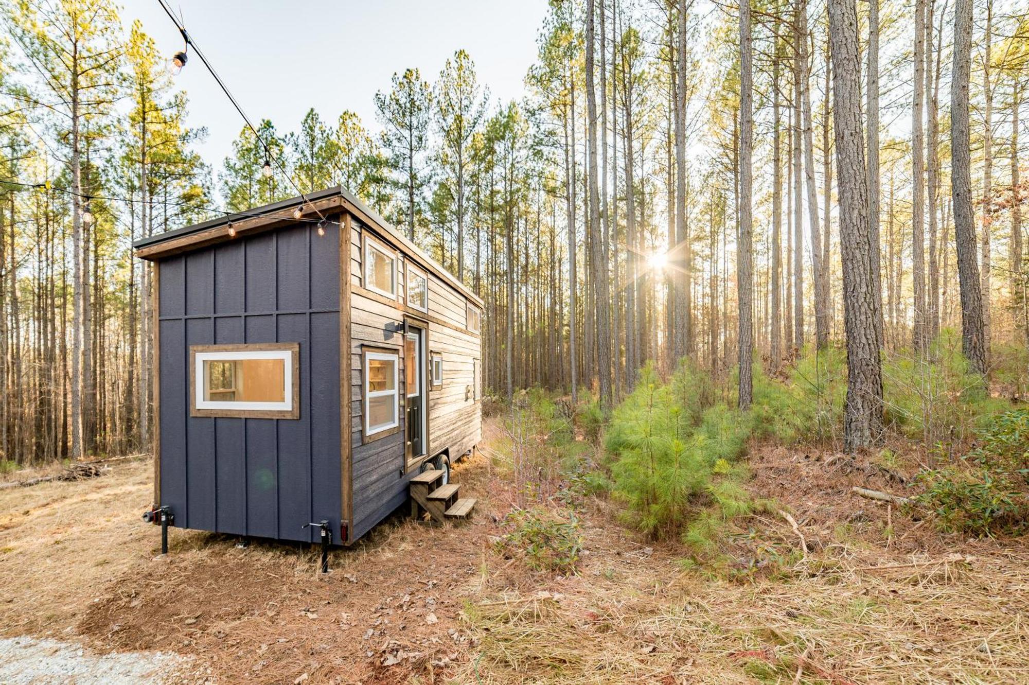 Вилла Pine Creek Tiny House Amherst Экстерьер фото