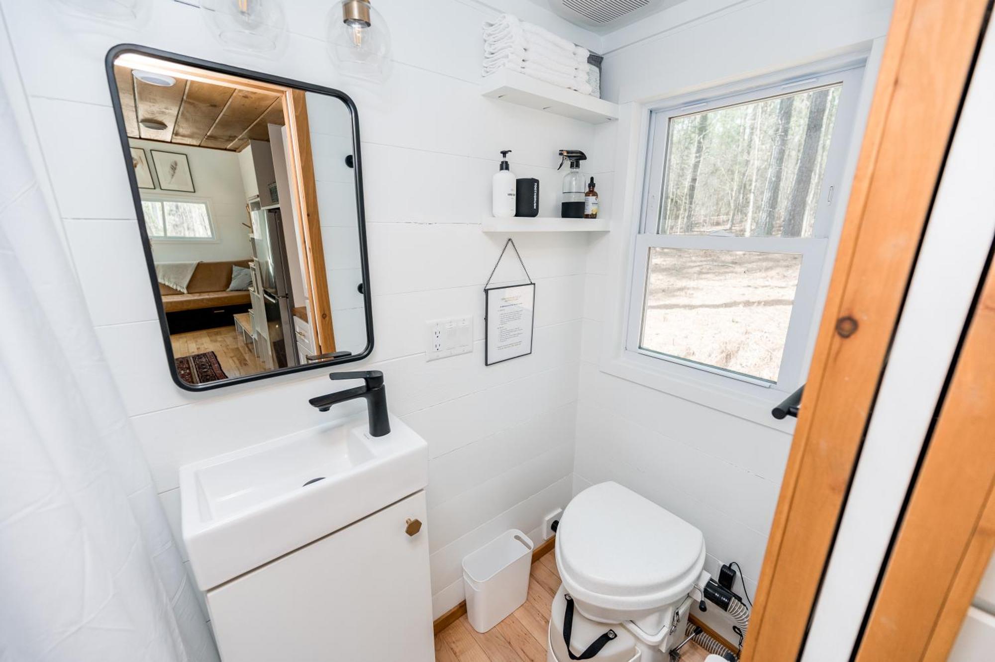 Вилла Pine Creek Tiny House Amherst Экстерьер фото