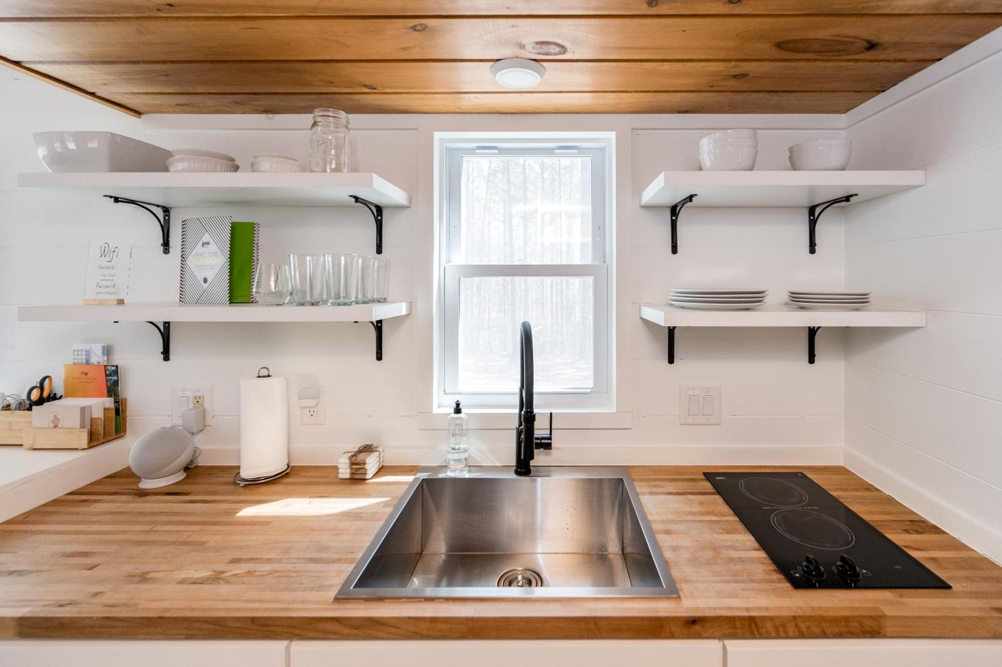 Вилла Pine Creek Tiny House Amherst Экстерьер фото