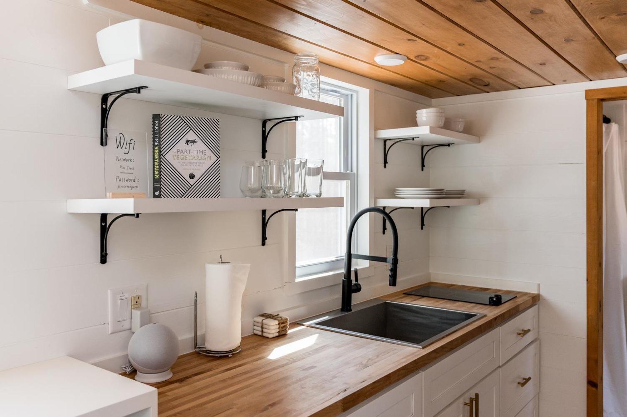 Вилла Pine Creek Tiny House Amherst Экстерьер фото
