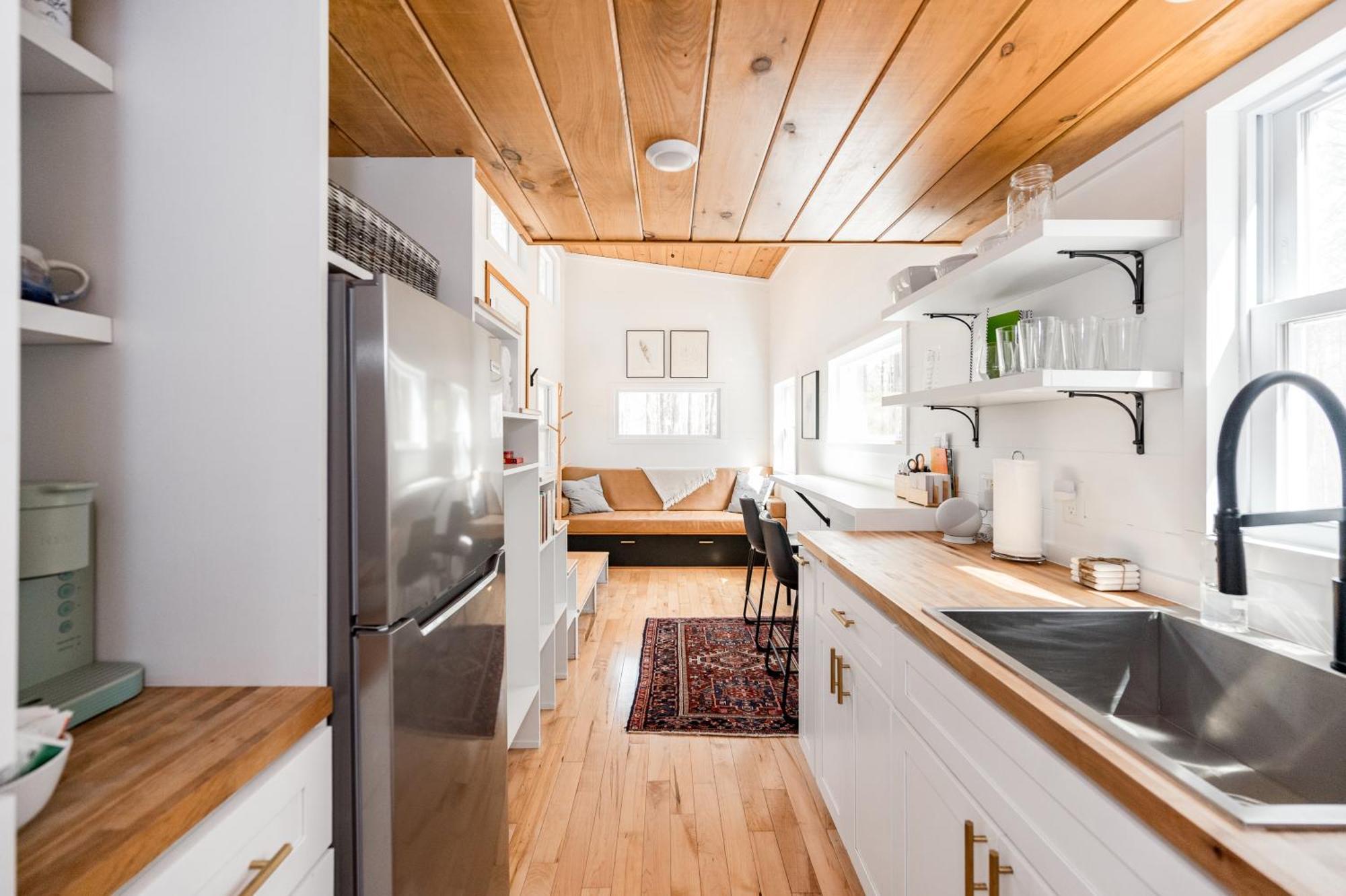 Вилла Pine Creek Tiny House Amherst Экстерьер фото