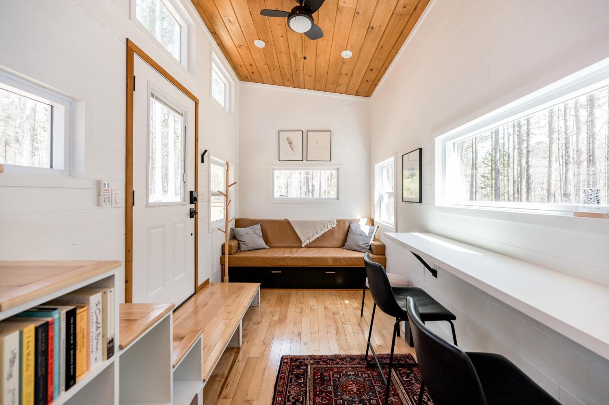 Вилла Pine Creek Tiny House Amherst Экстерьер фото