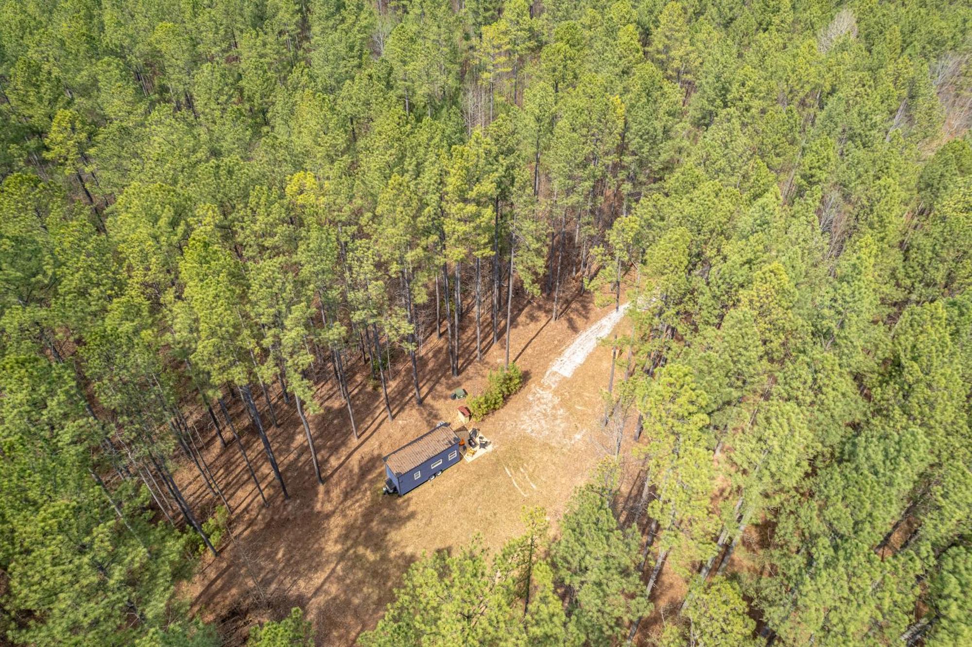 Вилла Pine Creek Tiny House Amherst Экстерьер фото