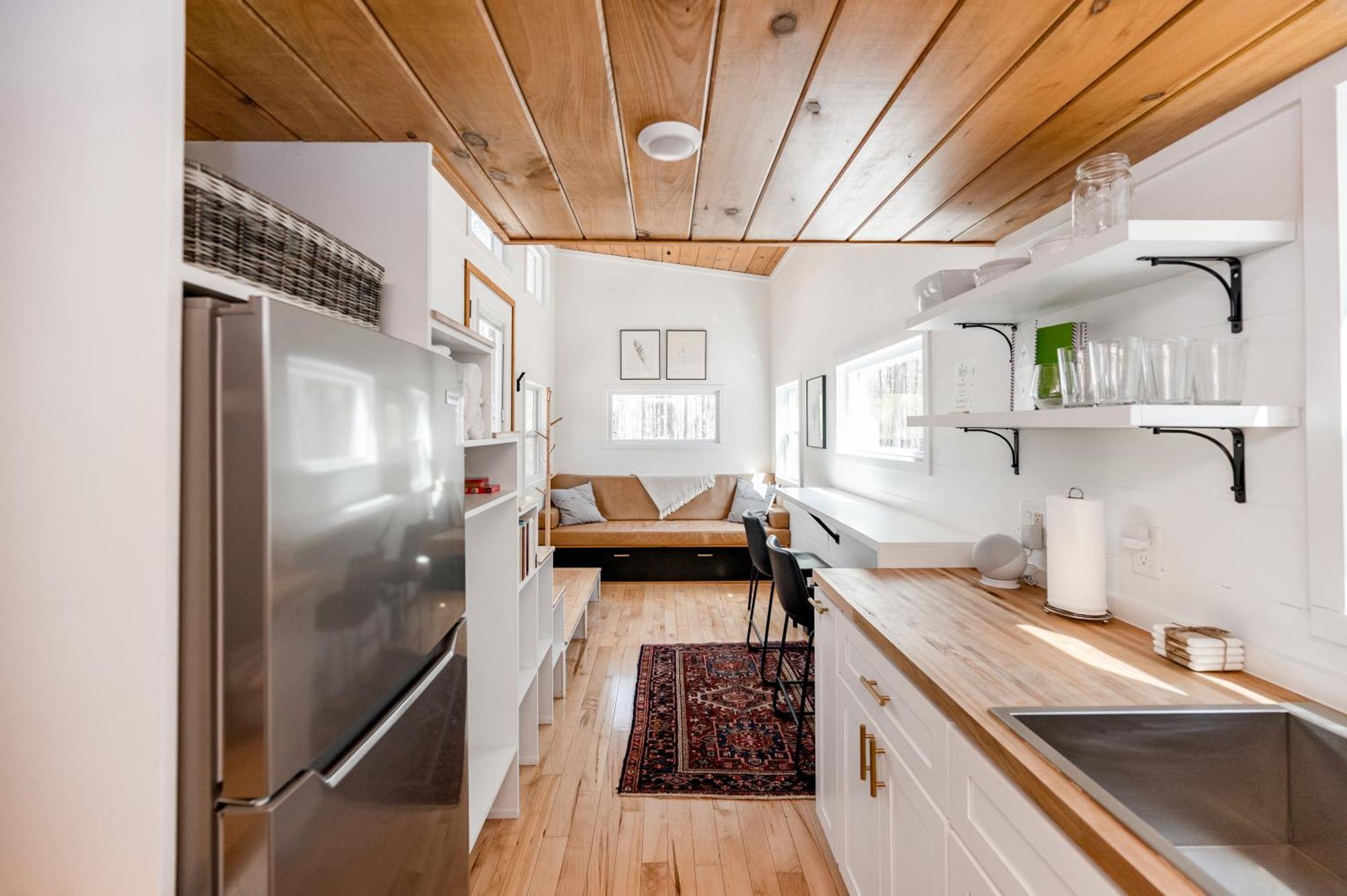 Вилла Pine Creek Tiny House Amherst Экстерьер фото