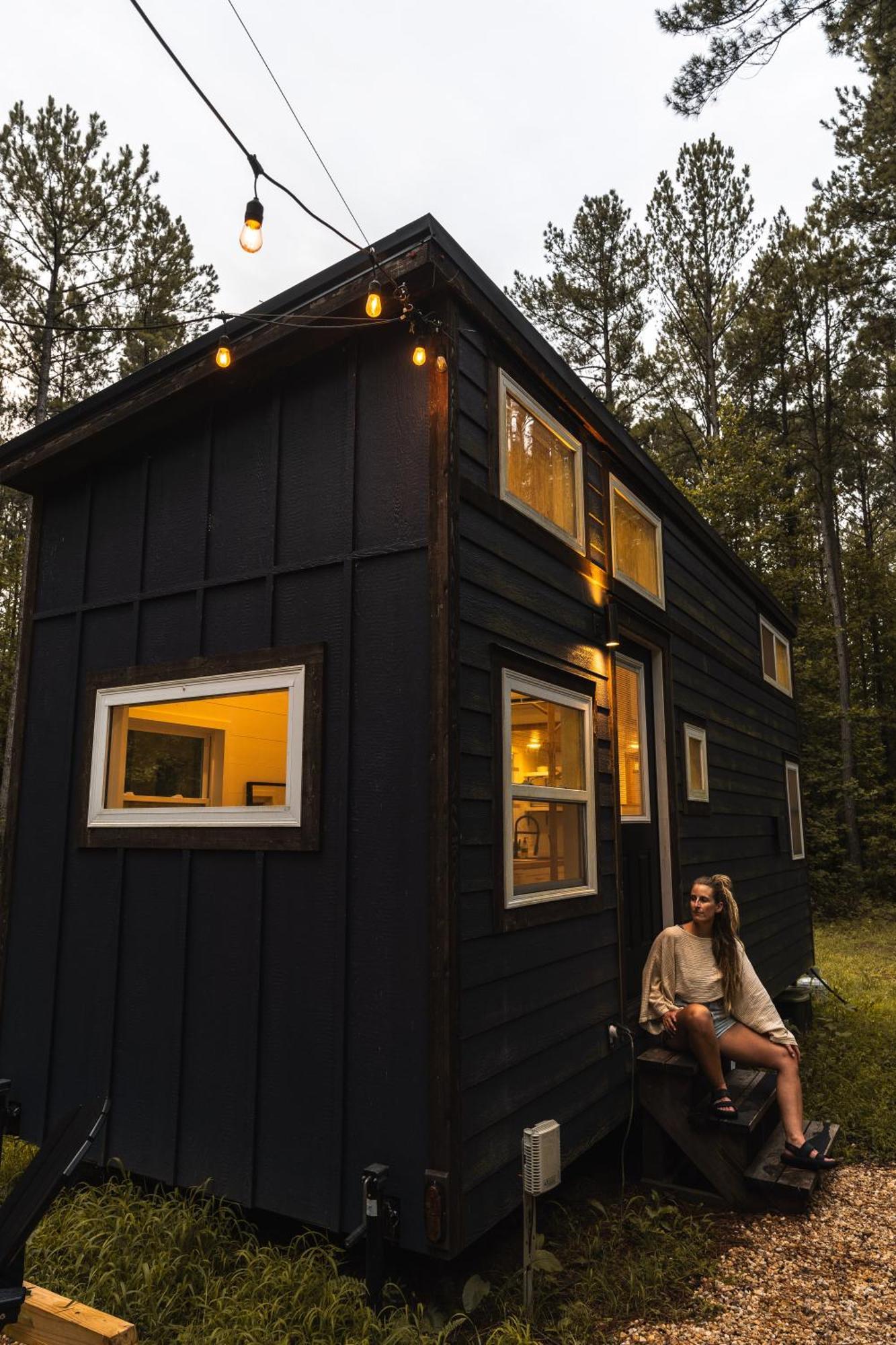 Вилла Pine Creek Tiny House Amherst Экстерьер фото