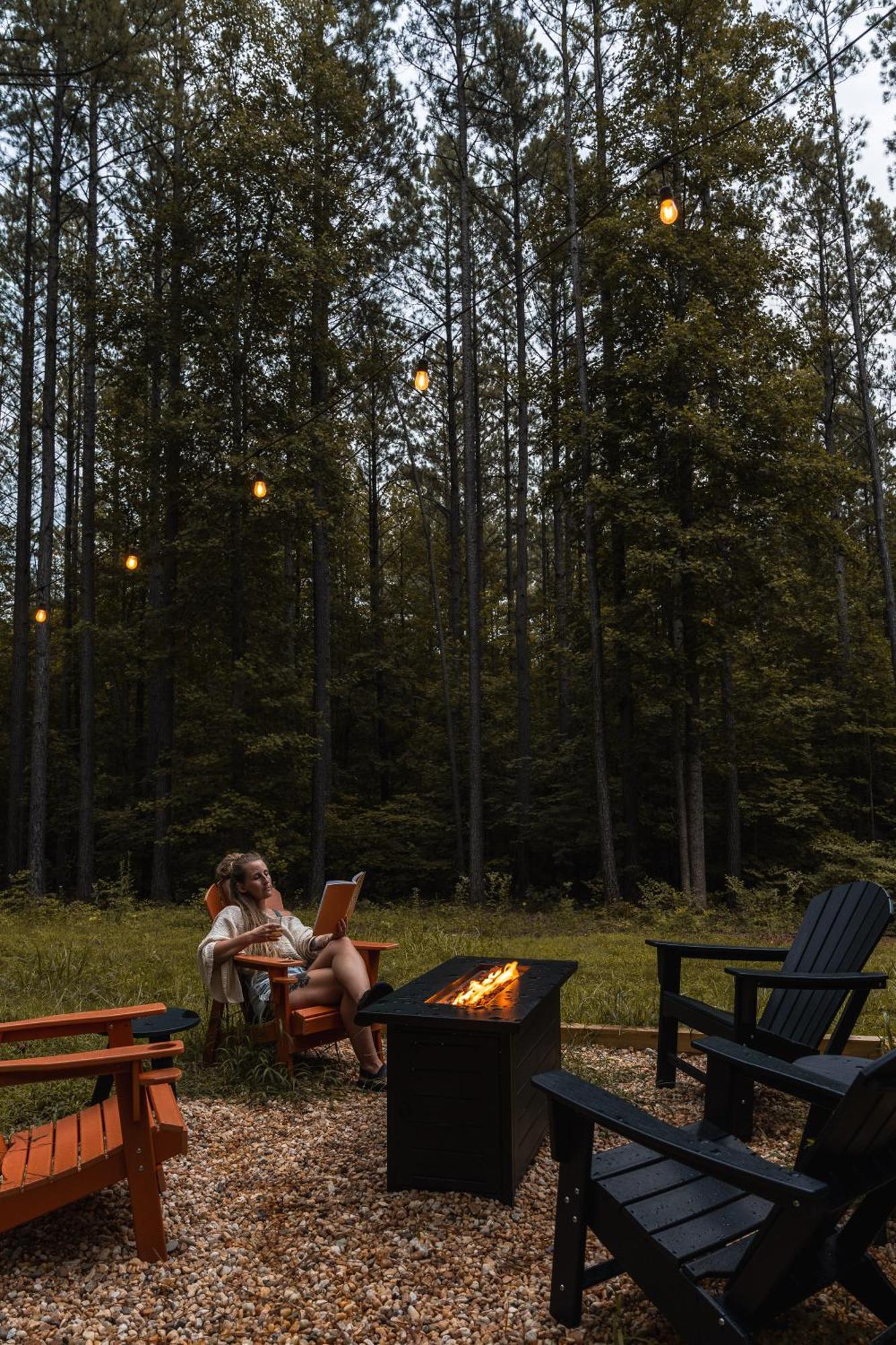 Вилла Pine Creek Tiny House Amherst Экстерьер фото